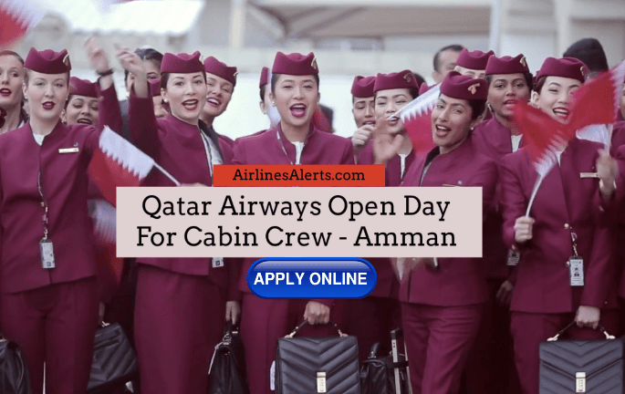 Qatar Airways Open Day For Cabin Crew in Amman - 