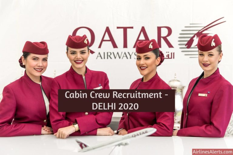 Qatar Airways Cabin Crew Recruitment [Delhi] (February 2020) Apply Now