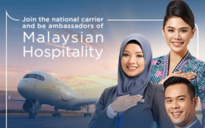Malaysia Airlines Cabin Crew Walk-In-Interview ( Part Time) February 2020