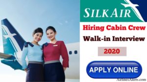 SilkAir Cabin Crew Walk-In-Interview [Singapore] January 2020