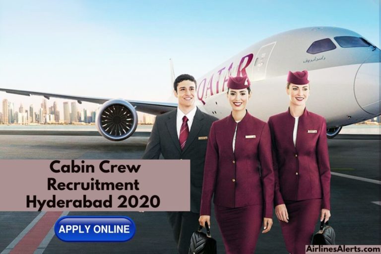 Qatar Airways Cabin Crew Recruitment ( Hyderabad ) FEB 2020