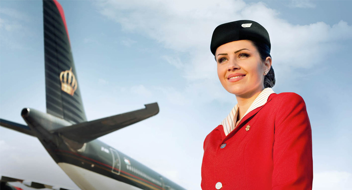 royal jordanian flight attendant