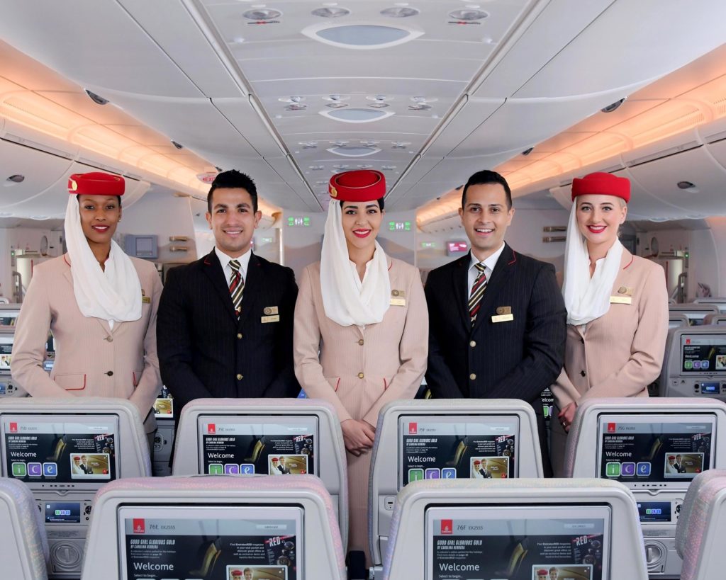 Emirates cabin crew