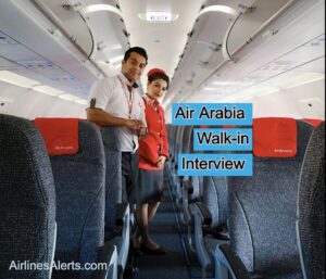 Air Arabia Walk-in-Interview for Flight Attendant - Egypt ( 2020 )