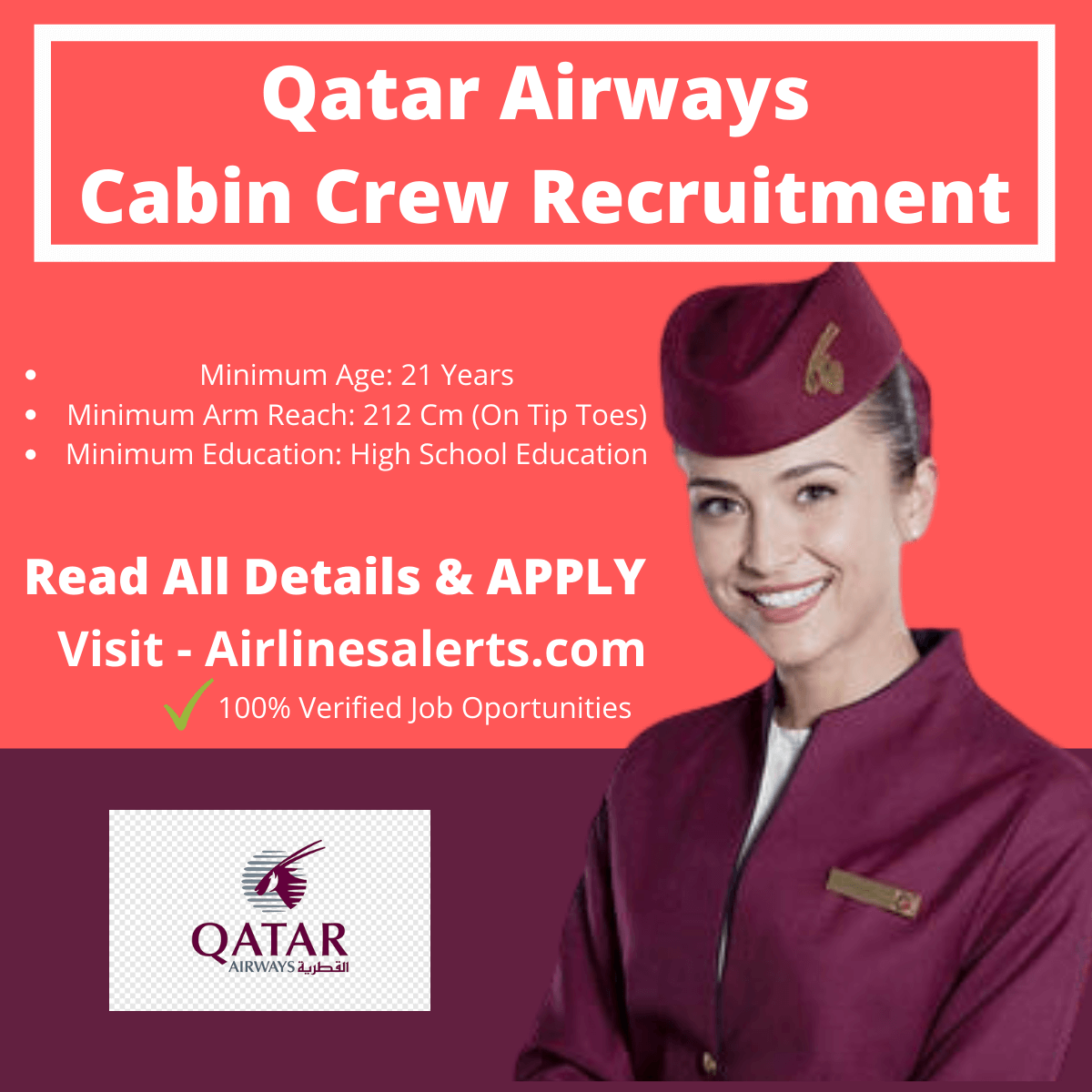 Qatar Cabin Crew Australia Recruitment (Hiring Now) 2021 - Details & Apply 