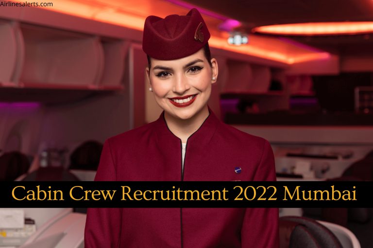 Qatar Airways Cabin Crew Hiring Mumbai (Feb-March) 2022 Apply Online