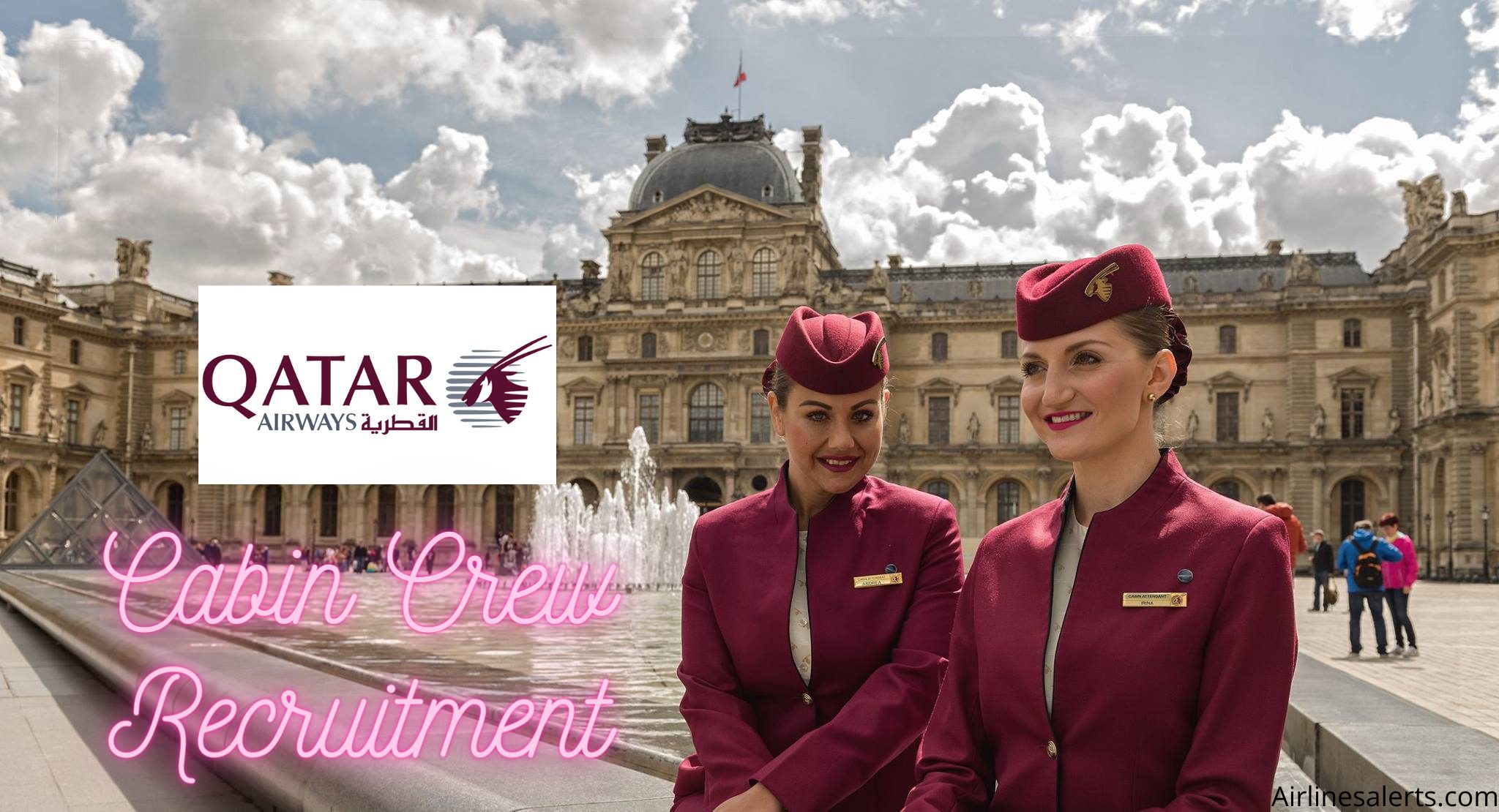Qatar Airways Cabin Crew Recruitment Paris (France) - Check Details & Apply 