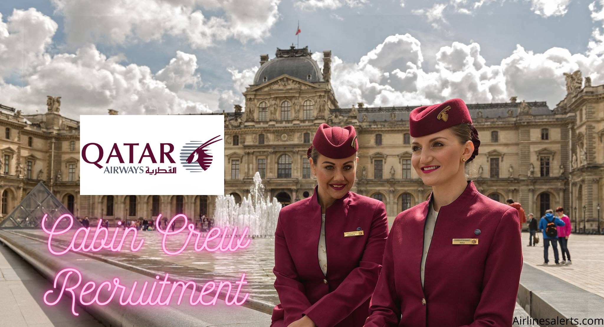 Qatar Airways Cabin Crew Recruitment Paris (France) - Check Details & Apply