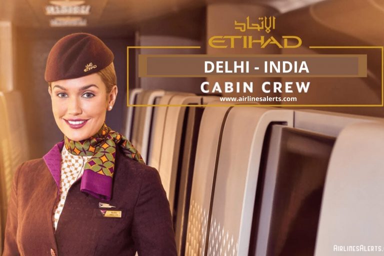 Etihad Cabin Crew India Recruitment 2022 (Delhi) APPLY Online