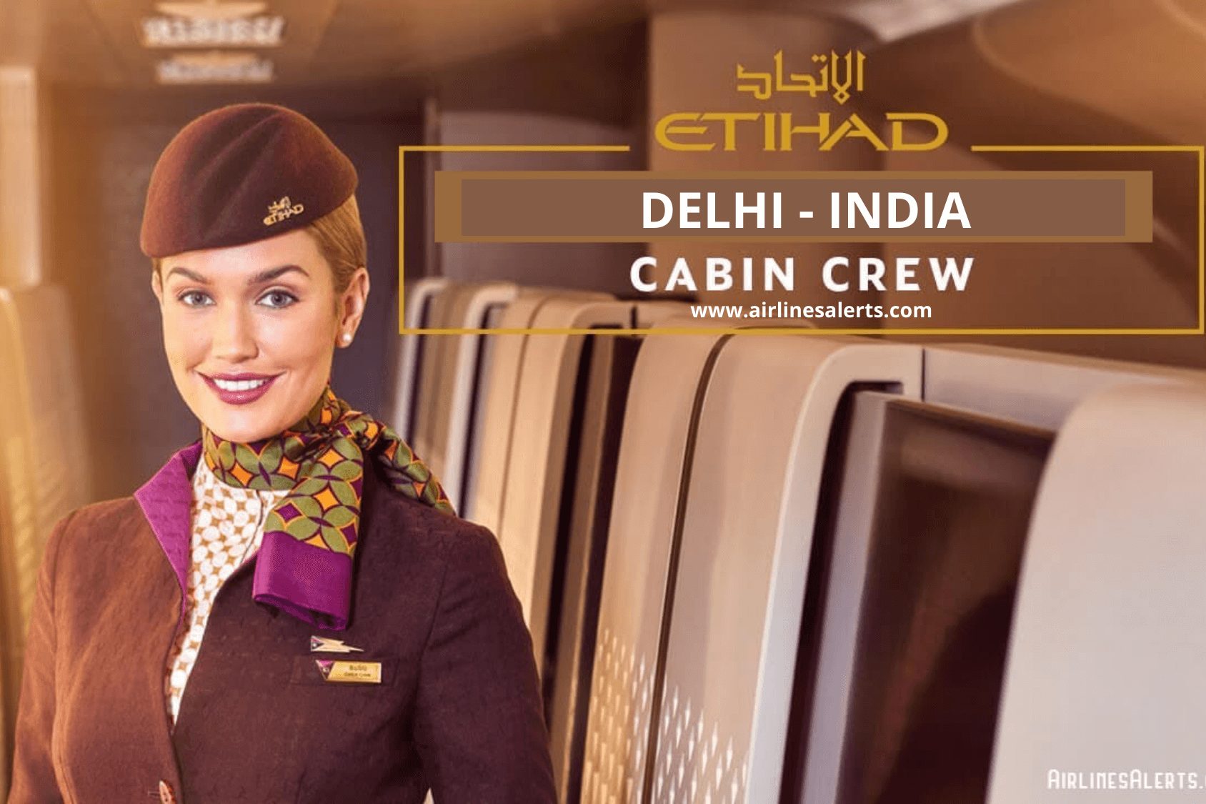 Etihad Cabin Crew India Recruitment 2022 (Delhi) APPLY Online 
