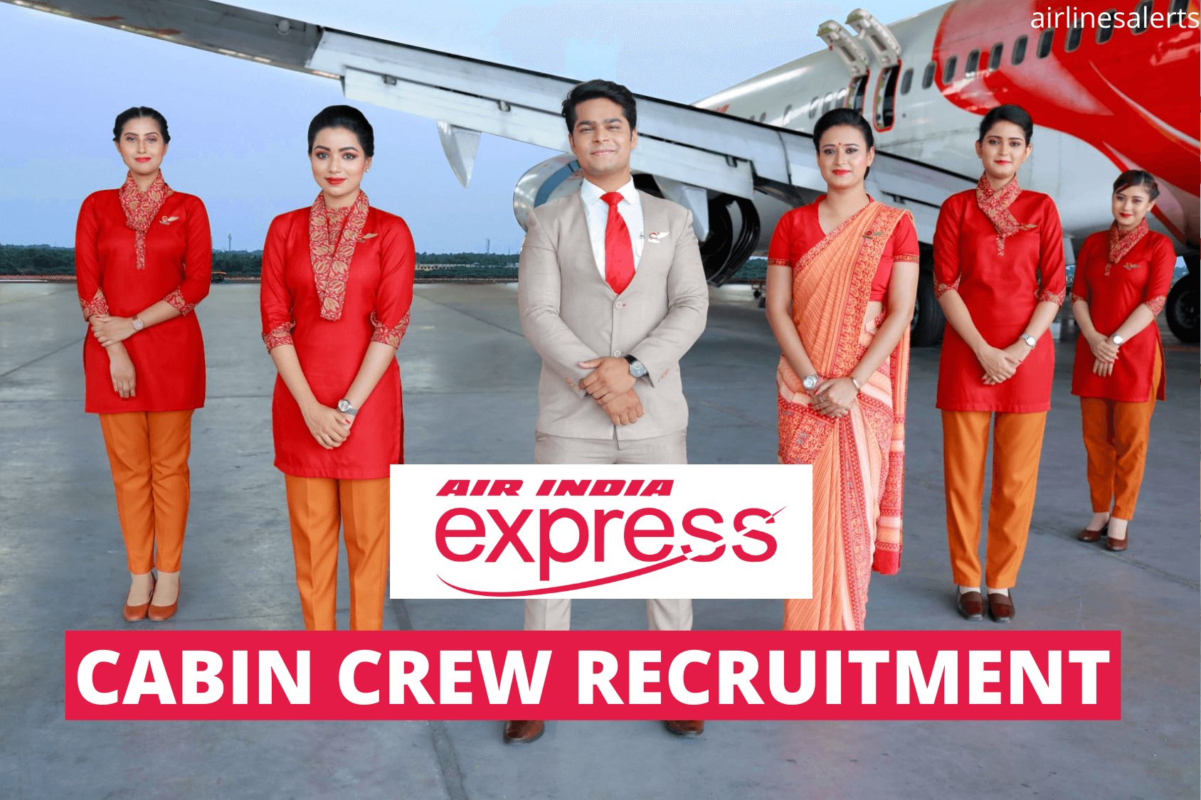 Air India express Cabin Crew Recruitment 2022 (April-May) Apply Online 