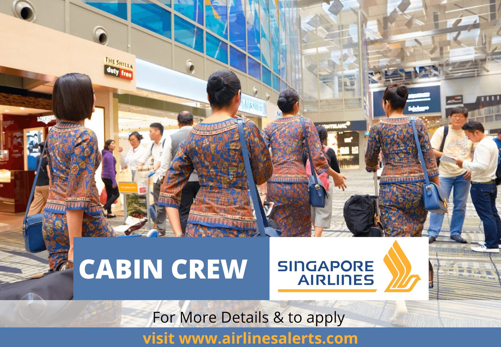 Singapore Airlines Cabin Crew Hiring 2022 (August) - APPLY Here 
